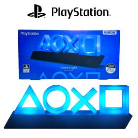 Lumière d'icônes Playstation PS5 avec 3 modes d'éclairage de salle de jeu réactif à la musique