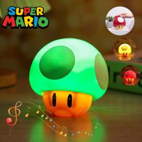Super Mario Champignon Veilleuse avec effet sonore pour Enfants