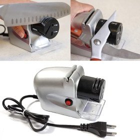  Aiguiseur De Couteaux Électrique Et Manuel 2 En 1 CY-805