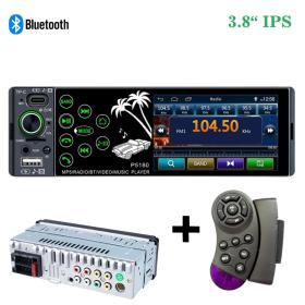 Autoradio écran tactile 3.8″ I Bluetooth | USB, SD, AUX avec commande au volant