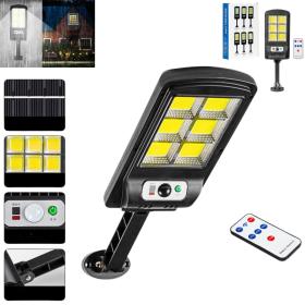 Lampe solaire d'extérieur 30w, LED 5400lm, lanterne solaire, adaptée à l'entrée, au Garage et au jardin
