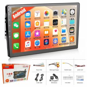 Autoradio Android tactile de voiture 9 “HD 4 + 64 Go Lecteur multimédia Carplay PerVoi-CTC-9802N