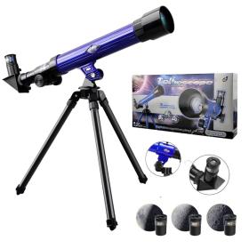 Télescope Astronomique Portable 50mm pour Adultes et Enfants – تلسكوب فلكي محمول بقطر 50مم للبالغين والأطفال
